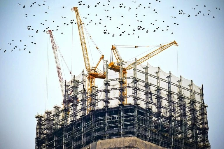 building being constructed