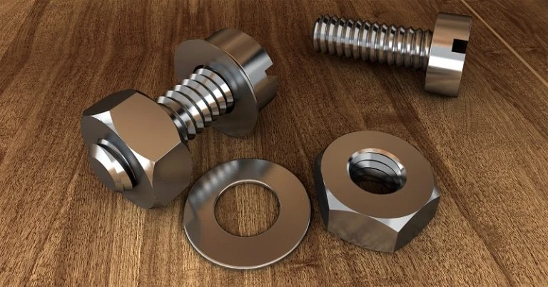 Steel Hex Bolts and Nuts