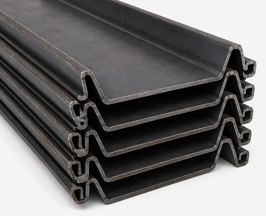 Sheet piles steel products