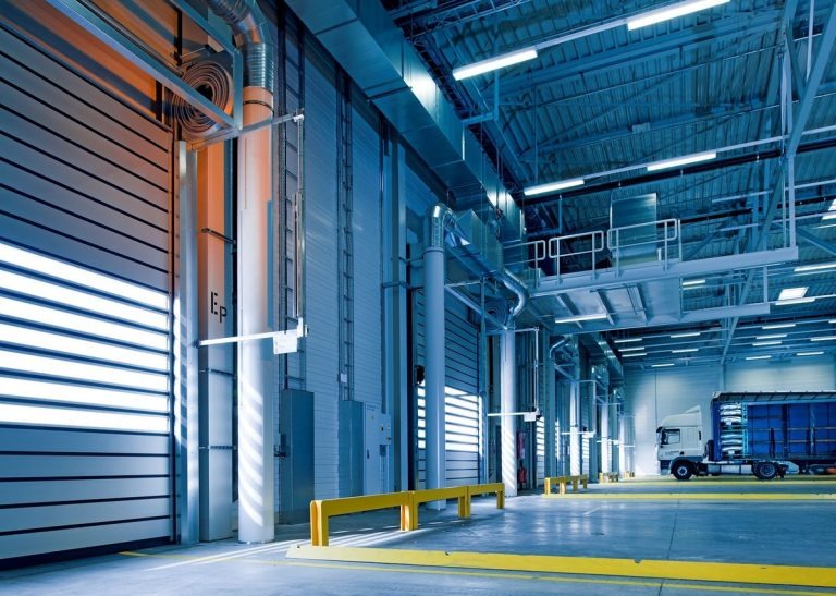 building with an empty ceiling