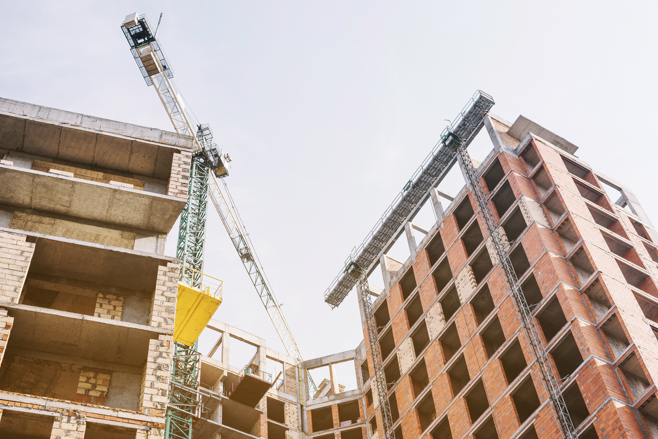 A building being constructed