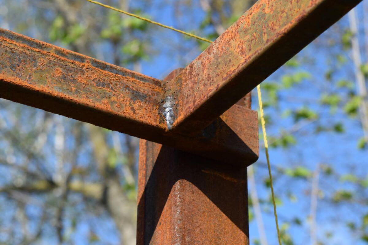 Corrosion prevention methods to protect H beam structures from rust and damage